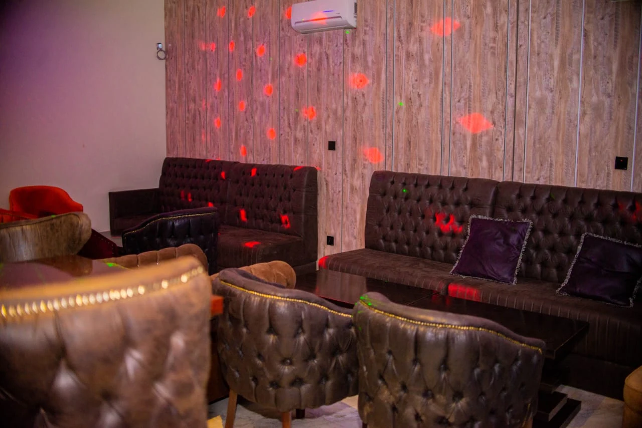Bar and lounge at Wembley Arena Hotel Enugu