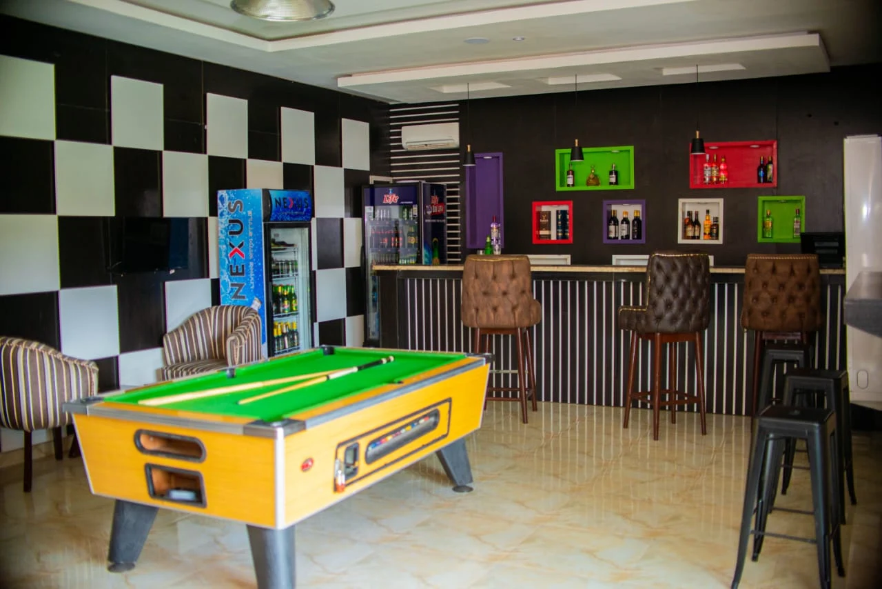 Snooker lounge at Wembley Arena Enugu
